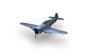 Curtiss P-36C Hawk